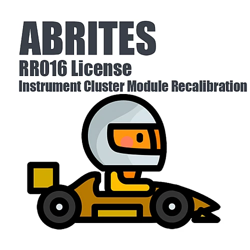 RR016 License - Instrument Cluster Module Recalibration