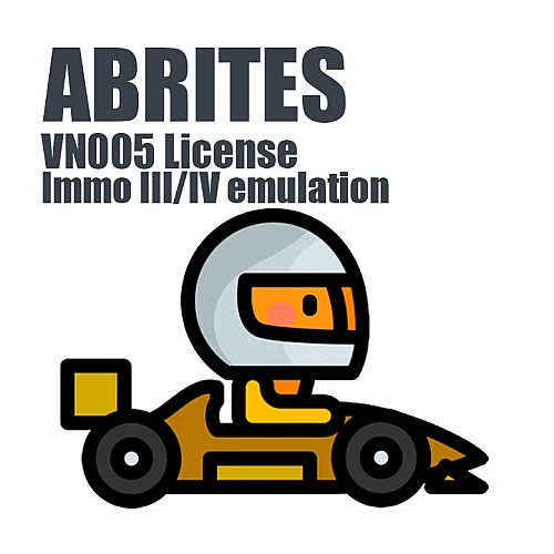 VN005 License - Immo III/IV emulation