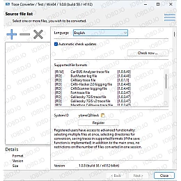 Trace File Converter | TraceConverter