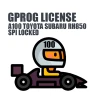 License A100. TOYOTA SUBARU RH850 SPI LOCKED (GProg Pro)