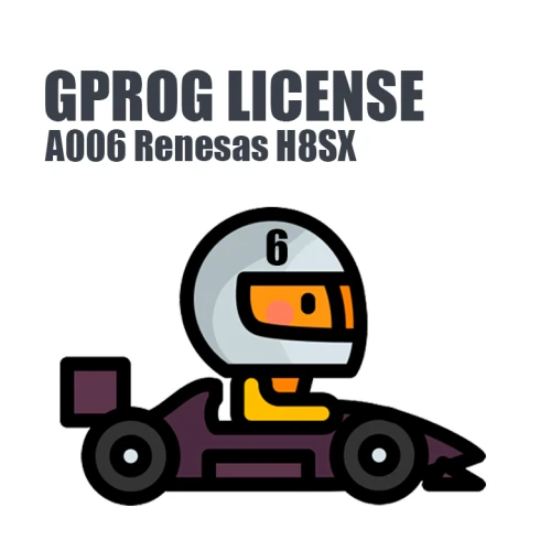 License A006. Renesas H8SX (GProg Pro)