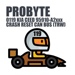 Module 0119. KIA CEED 95910-A2xxx CRASH RESET CAN BUS (TRW) (ProByte)