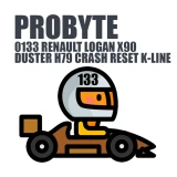 Module 0133. RENAULT LOGAN X90 / DUSTER H79 (2005-2012) CRASH RESET K-LINE (Temic) (ProByte)