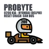 Module 0200. KIA - HYUNDAI (DELPHI) RESET CRASH CAN BUS (ProByte)