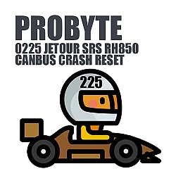 Module 0225. JETOUR SRS RH850 CANBUS CRASH RESET (ProByte)