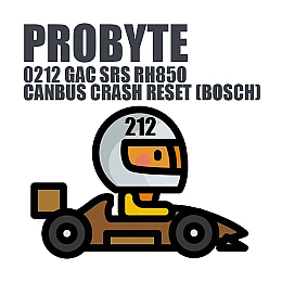 Module 0212. GAC SRS RH850 CANBUS CRASH RESET (BOSCH) (ProByte)