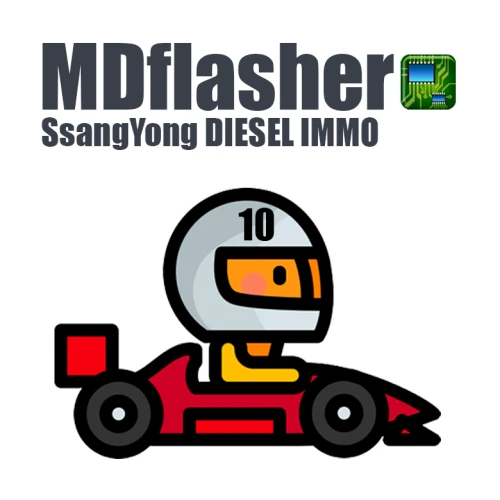 License 10. Ssang Yong DIESEL IMMO (MDflasher)
