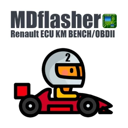 License 2. Renault ECU KM BENCH/OBDII (MDflasher)