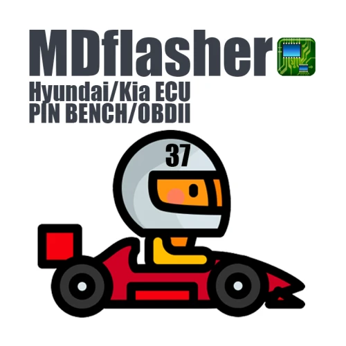 License 37. Hyundai/Kia ECU PIN BENCH/OBDII (MDflasher)