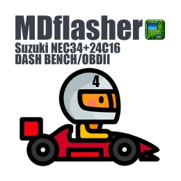 License 4. Suzuki NEC34+24C16 DASH BENCH/OBDII (MDflasher)