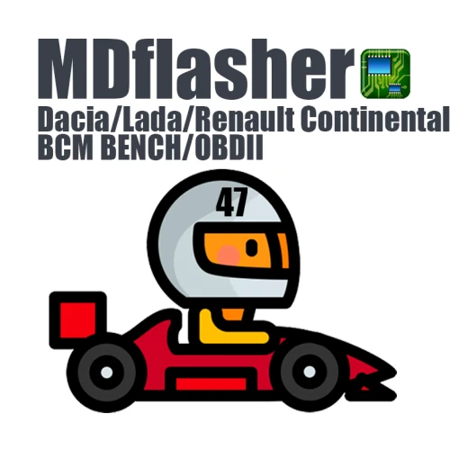 License 47. Dacia/Lada/Renault Continental BCM BENCH/OBDII (MDflasher)