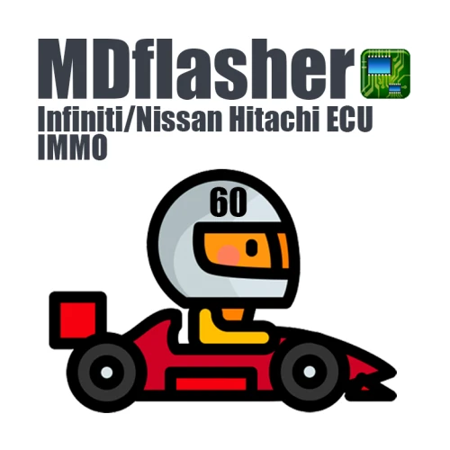 License 60. Infiniti/Nissan Hitachi ECU IMMO (MDflasher)