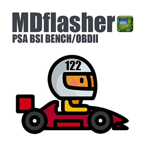 License 122. PSA BSI BENCH/OBDII (MDflasher)
