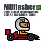 License 102. India Diesel Mahindra/Tata DCM2.5 ECU BENCH/OBDII (MDflasher)