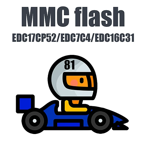 Module 81. Mitsubishi EDC17CP52/EDC7C4/EDC16C31 (MMC Flash)
