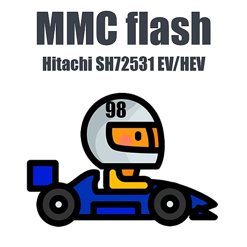 Module 98. Nissan Hitachi SH72531 EV/HEV (MMC Flash)