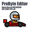 Haval Bosch MG1US008 CAT EVAP DTC off ProByte Editor module