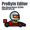 Hino Diesel Denso 1024Kb EGR DPF DTC off ProByte Editor module