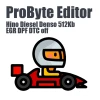 Hino Diesel Denso 512Kb EGR DPF DTC off ProByte Editor module
