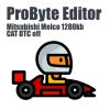 Mitsubishi Melco 1280kb CAT DTC off ProByte Editor module