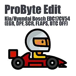 Kia/Hyundai Diesel Bosch EDC17CV54 (EGR, DPF, SCR, FLAPS, DTC OFF) (ProByte Edit)