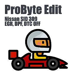Nissan SID 309 (EGR, DPF, DTC OFF) (ProByte Edit)