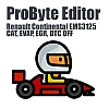 Renault Continental EMS3125 (CAT, EVAP, EGR, DTC OFF) (ProByte Edit)