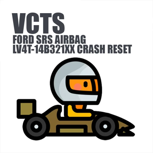 FORD SRS AIRBAG LV4T-14B321XX CRASH RESET (BENCH) License