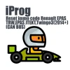 Reset immo code Renault EPAS TRW Clio3/Modus(2005-2012) (CAN BUS), Renault EPAS JTEKT Clio4/Kaptur(2012+), Twingo3(2014+) (CAN BUS).