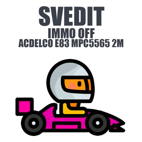 SVedit IMMO OFF ACDELCO E83 MPC5565 2M