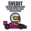 SVedit SPEED LIMITER OFF DENSO PETROL GEN4 TOYOTA LEXUS module