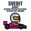 SVedit SUBARU EURO2 HITACHI SH7058 D25F4EAB 5C44307507 module